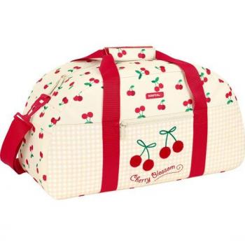 Bolsa de Deporte Safta Cherry Beige 50x26x20cm