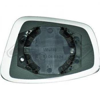 Cristal de espejo retrovisor exterior DIEDERICHS 7433026