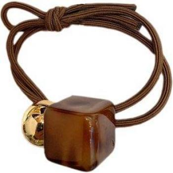 Inca Rubber Ball with Brown Cube Decoration 1 Unit
