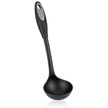 Metaltex CAZO Sopa Nylon 'Britannia', Nailon, Negro, Estandar
