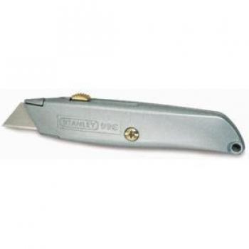 Cutter Retráctil Stanley 99E Profesional de 155mm con Cuerpo de Zinc