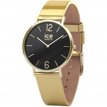 Reloj de mujer Ice-Watch Metal Gold - Small, modelo 015090, color dorado, diseño elegante, caja de acero inoxidable, correa metálica ajustable, resistencia al agua hasta 10 ATM, esfera analógica con cristal