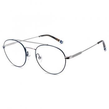Etnia Barcelona Born BLSL Men's Eyeglasses Silver Size 50 - Blue Light Block Available (Frame Only)