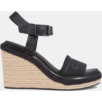 Calvin Klein Sandalias Cuña Mujer - Negro Talla 38