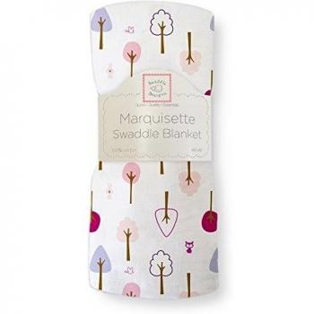 Diseños Swaddle - Cubierta en marquiseta bebé, razón: Plantones, Rojo