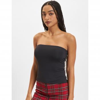 Top Tubo Sin Mangas Only Lea Negro para Mujer