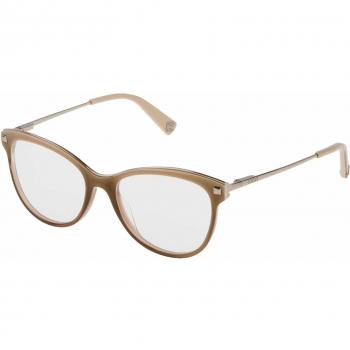 Loewe VLW916M520N66 Monturas de gafas, Light Brown Fading, 55 Unisex