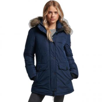 Superdry Ashley Everest Women's Parka Coat - Navy