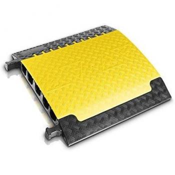 Defender XXL 5-Channel Cable Protector - TPU Thermoplastic Black/Yellow