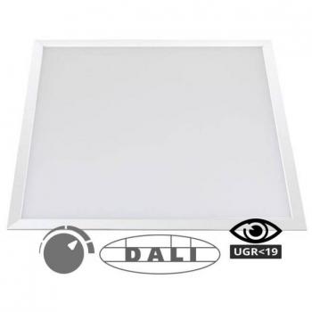Panel LED 44W UGR 60x60cm regulable con tecnología DALI y luz blanca fría