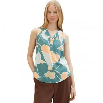 Blusa de mujer sin mangas con estampado