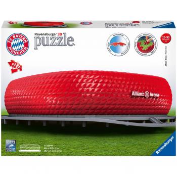 Puzzle 3D Allianz Arena Ravensburger - 216 Piezas - A partir de 8 Años