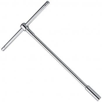 Llave de cubo TOPTUL CTBA1360, 13 mm, Longitud: 600mm, con empuñadura y articulación, fabricada en acero cromo-vanadio, peso: 540g