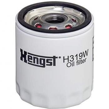 Filtro de aceite HENGST FILTER H319W, tipo de producto: filtro de aceite, características: diseño específico para motores, alta capacidad de filtración, fácil instalación, compatible con múltiples marcas y modelos de vehículos