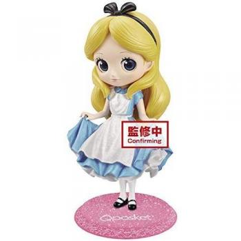 Banpresto - Figura de Disney de Alice Q Posket Glitter Line, 14 cm…