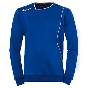 Kempa Curve Jersey de Entrenamiento, Hombre, Azul Royal/Blanco, M