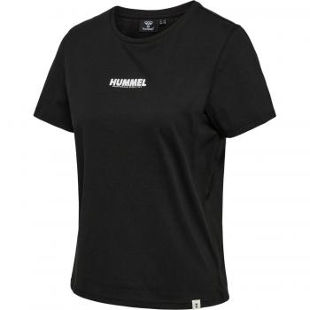 Hummel Legacy Women's Short Sleeve T-Shirt - Black - XS