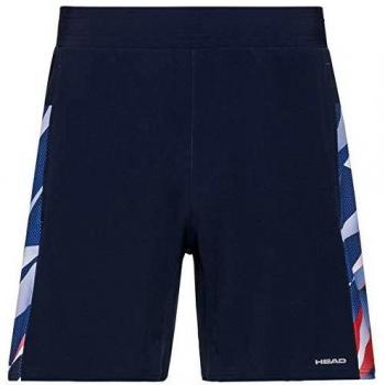 Head Pantalones Cortos Medley para Hombre M, Azul Oscuro y Azul Real, 3XL