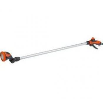 Lanza de ducha en aluminio 95 cm ajustable con cabeza de ducha Stocker