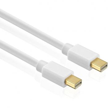 Cable Mini DisplayPort Macho a Macho 3.0 m, 1080p, Blanco