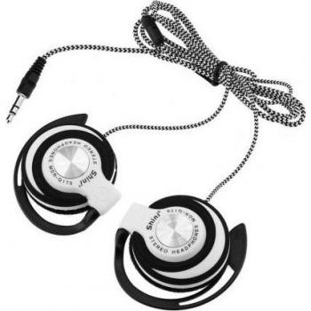 Auriculares Estéreo HIFI con Cable de 3.5mm, Metálicos, Graves Pesados, FM, Over-ear Ajustables con Micrófono para Teléfono