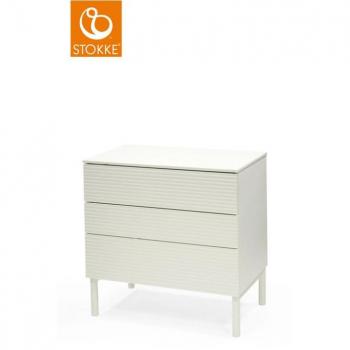 Stokke Sleepi Dresser White Chest of Drawers with Changing Unit