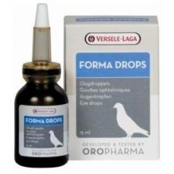Versele-Laga Forma Drops 15 Ml para Higiene y Cuidado Ocular de Palomas de Competencia - Alimento para Pájaros