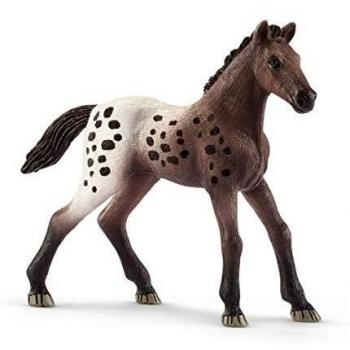Schleich Potro Appaloosa, Color marrón, Blanco