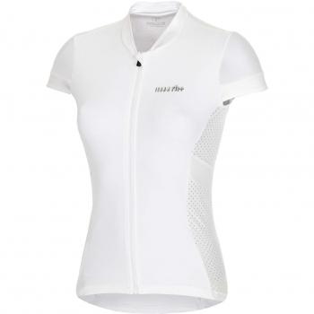 RH+ - Cocò W Jersey, Fashion Lab Bike Jersey para Mujer, Mujer, ECD0534 000XL, Blanco, X-Large