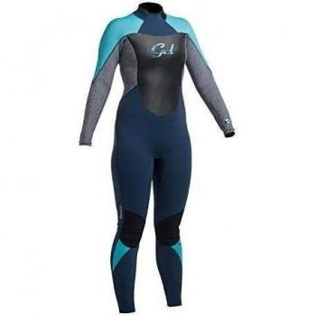 Gul Womens Response 3/2mm Blindstitched T2 Wetsuit 2017 - Navy/Marl 10