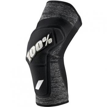 100% Ridecamp Protectores de rodilla para bicicletas - Gris (S)