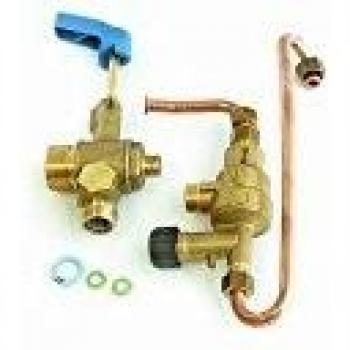 Desconector ELM LEBLANC con entrada sanitaria y grifo Brio Egalis