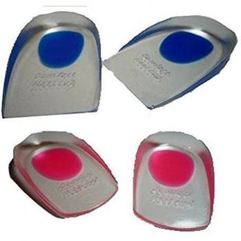 Plantillas/Insertos/Almohadillas de Talón de Comodidad de Gel Silicón - no presente, Mediana