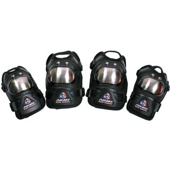 MADBIKE Motocross rodilleras, coderas Protección con Protector de acero inoxidable