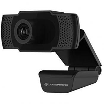 Conceptronic Webcam fhd amdis 1080p USB, Gris