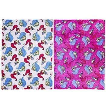 Cerdá Manta Franela Shimmer and Shine - Rosa, 120 X 160 CM