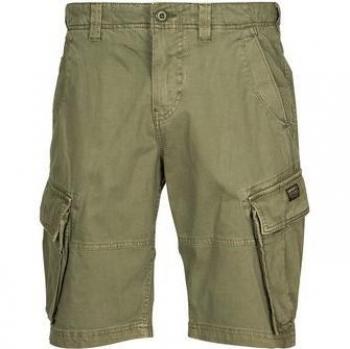 Superdry Men's Core Cargo Shorts in Beige and Kaki
