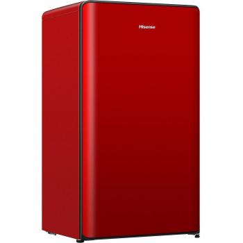 Frigorífico Hisense RR106D4CRE Mini Una Puerta Cíclico Defrost 0.87m Clase E Rojo