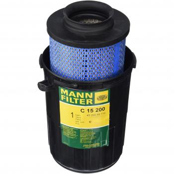 Original MANN-FILTER Filtro de aire C 15 200 – Para vehículos de utilidad