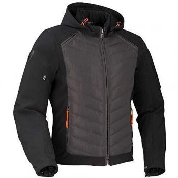 BERING Chaqueta moto Segura NATCHO Negro/Gris, Negro/Gris, 3XL