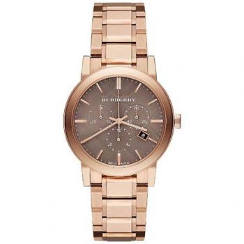 Burberry BU9754 The City Unisex Rose Gold-Tone Watch