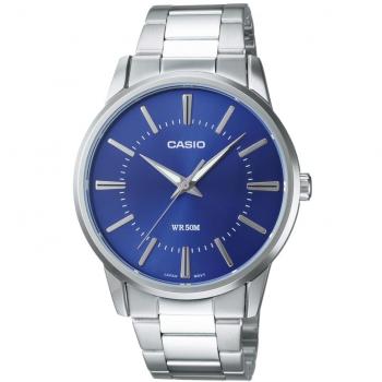 Reloj Casio MTP-1303PD-2AVEG para hombre, colección Timeless, esfera azul, diámetro de 40 mm