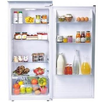Refrigerador empotrable Candy de 1 puerta con puertas correderas, 197L, color blanco - CFBL2150NE/N