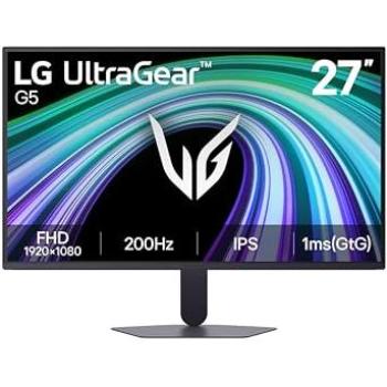 Monitor Gaming LG UltraGear 27G523B-B, 27, Full HD 1920x1080, IPS, 200Hz, 1ms, G-Sync y FreeSync, HDR10