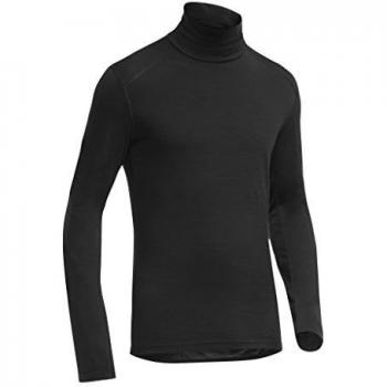 Icebreaker Shirt Unterhemd langarm Oasis Long Sleeve Turtleneck - Camisa, color negro, talla L
