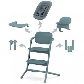 Trona Cybex Lemo 4 en 1 azul con hamaca