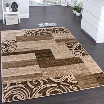 Alfombra para Sala De Estar Alfombra para Decoración Interior Beige Marrón, tamaño:120x170 cm
