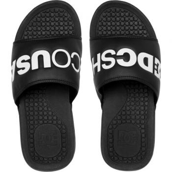 Chanclas de hombre DC Shoes Bolsa SE negro blanco - Talla 39