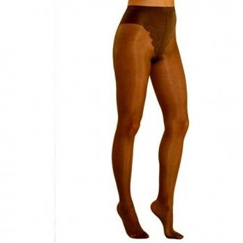Collant Naomi 70 Denier Compresión 12-15 mmHg Color Camel Talla 5XXL
