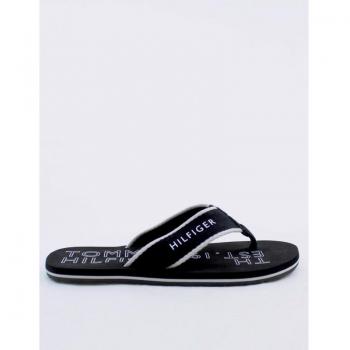 Chancla Tommy Hilfiger Beach Sandal Black 41 Negro